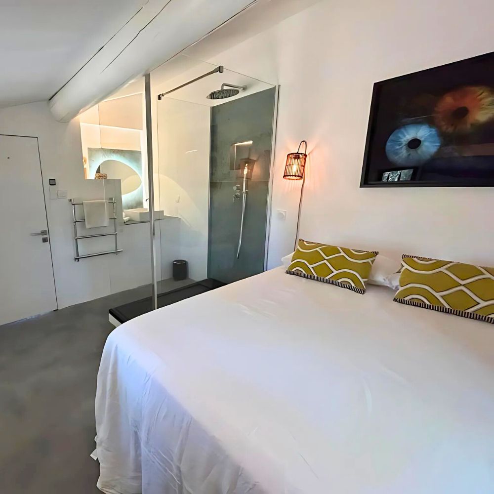 Climatisation et télévision dans la Chambre Iris